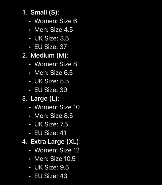 product-sizes